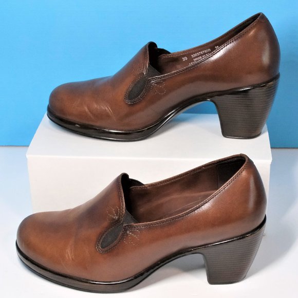 Dansko Shoes - Dansko Beth  Slip On Brown Leather  Sz 39 (US - 8.5 - 9)